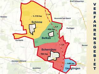 Flurbereinigungsverfahren Autobahn A14 - Schernikau