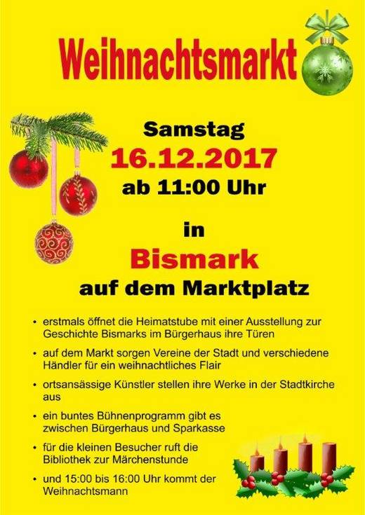 plakat_weihnachtsmarkt_bismark_gelb
