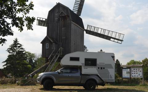 Expeditionsfahrzeug in der Altmark © detDCI